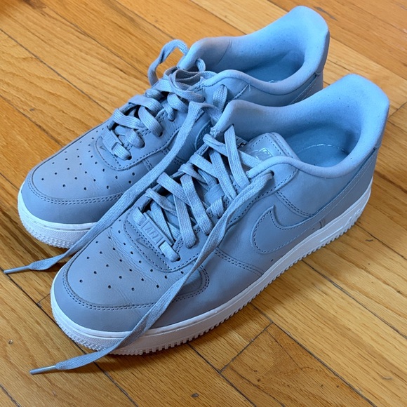 Nike Air Force 1 Low Blue Gray - Picture 7 of 8